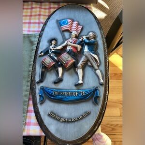 Vintage Pepsi ad bicentennial Plaque Pepsi slogan “you’ve got a lot to live”